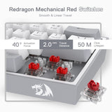 Redragon K617 Fizz 60% Wired RGB Gaming Keyboard