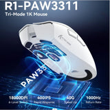 Ergonomic Gaming Mouse with Adjustable DPI