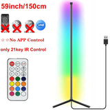 Living Room Dimmable Corner Lamp  Floor 150cm