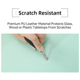 Anti-slip Leather Mouse Pad