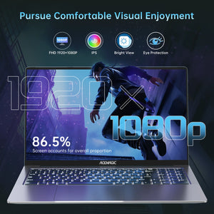 ACEMAGIC AMD Ryzen 7 5825U(Beat i7-1265U) 16.1" Gaming Notebook
