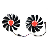 RX580 588 590 GME 8GB Black Wolf black wolf version Cooling Fan