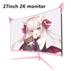 27inch Curved Pink Gaming Monitor