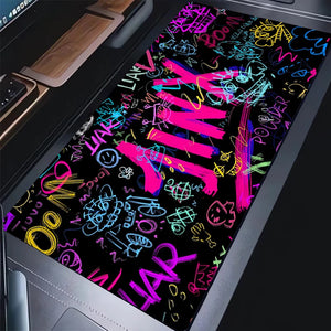 Colorful Graffiti Mouse Pad