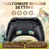 IINE Ares Wireless Pro Controller with Headset Jack RGB Light