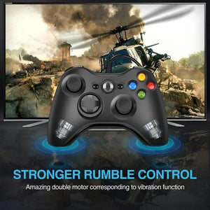 Wired Game Controller For Xbox 360 with Dual-Vibration Turbo