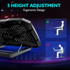 COOLCOOLD Laptop Cooling Pad for 12-17 Inch with Phone Holder
