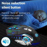 Rechargeable Wireless Silent Gaming Mouse