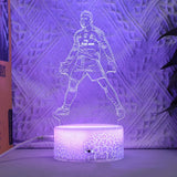 Football Player 3D LED Night Light