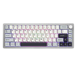 66-Key CNC Aluminum Knob Wireless Keyboard