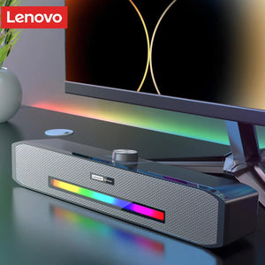 Lenovo TS33 Long Strip Speaker with Deep Bas