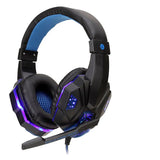Professional LED Light Wired Gaming Headphones With Microphone
