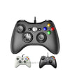 Wired Game Controller For Xbox 360 with Dual-Vibration Turbo