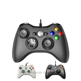 Wired Game Controller For Xbox 360 with Dual-Vibration Turbo