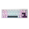 66-Key CNC Aluminum Knob Wireless Keyboard