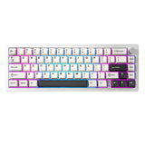 66-Key CNC Aluminum Knob Wireless Keyboard