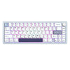 66-Key CNC Aluminum Knob Wireless Keyboard