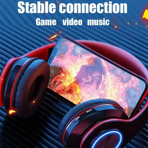 Strong Bass Bluetooth Wireless Headphones