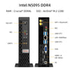 TexHoo Mini PC i7 10750H i5 10300H N5095