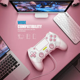 AceGamer Pink Wireless Controller for PS4