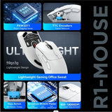 Ergonomic Gaming Mouse with Adjustable DPI