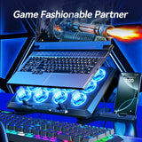 COOLCOLD Laptop Cooling Pad with 12 Quiet Fans