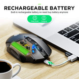 Bluetooth Rechargeable Wireless Mouse