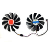 RX580 588 590 GME 8GB Black Wolf black wolf version Cooling Fan