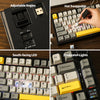 Gasket-mounted Bluetooth Mechanical Keyboard with TFT Screen