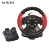 Gaming Racing Steering Wheel for PS4 PS3 PS2