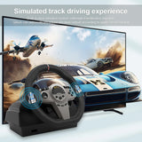 Gaming Racing Wheel with Shifter and Pedal for PS3/PS4/Switch/Xbox One/Xbox Series X/S