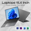 15.6" Inch Windows 11 Pro N5095 1920x1080 Gaming Laptop with Fingerprint Unlock
