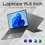 15.6" Inch Windows 11 Pro N5095 1920x1080 Gaming Laptop with Fingerprint Unlock