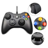 Wired Game Controller For Xbox 360 with Dual-Vibration Turbo