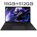 15.6" Inch Windows 11 Pro N5095 1920x1080 Gaming Laptop with Fingerprint Unlock