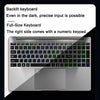 15.6" Inch Windows 11 Pro N5095 1920x1080 Gaming Laptop with Fingerprint Unlock