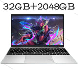 15.6" Inch Windows 11 Pro N5095 1920x1080 Gaming Laptop with Fingerprint Unlock