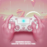 AceGamer Pink Wireless Controller for PS4