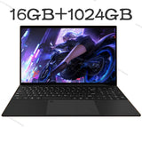 15.6" Inch Windows 11 Pro N5095 1920x1080 Gaming Laptop with Fingerprint Unlock