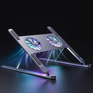 Laptop Cooling Stand with 2 USB Fan