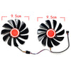 RX580 588 590 GME 8GB Black Wolf black wolf version Cooling Fan