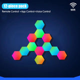 RGB Smart Hexagonal Wall Lamp