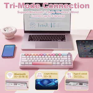 Tri-Made Wireless Mechanical Gaming Keyboard