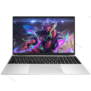 15.6" Inch Windows 11 Pro N5095 1920x1080 Gaming Laptop with Fingerprint Unlock