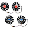 RX580 588 590 GME 8GB Black Wolf black wolf version Cooling Fan