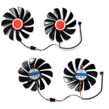 RX580 588 590 GME 8GB Black Wolf black wolf version Cooling Fan