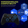 QRD Spark N5 Wireless Controller with LED Lights and Vibration Effect